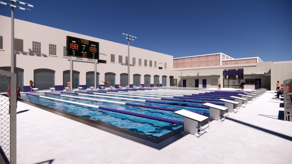 Hoover High School Pool Refurbishment and New Team Room/Administration Building